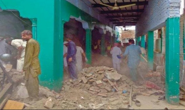 7 killed, 13 wounded after a seminary roof collapsed in North Waziristan