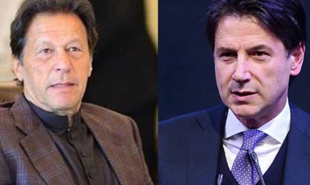 PM Imran Khan Telephones Italian Counterpart