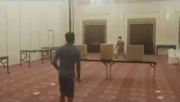 WATCH: Pakistan squad play badminton, video games ahead of England tour