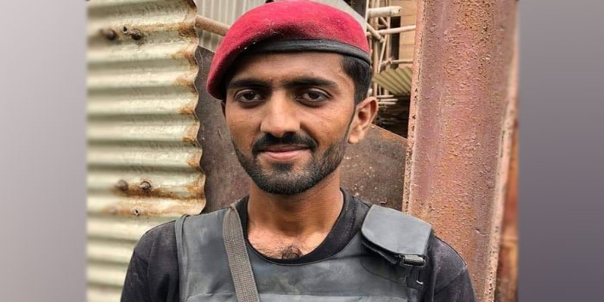 Rafiq Soomro's family is celebrating his perfect head-shot