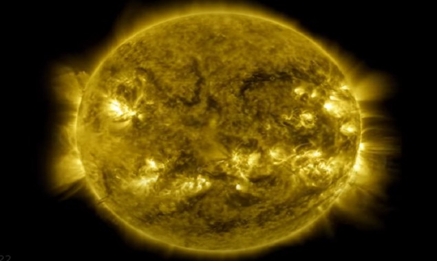 NASA releases a 10-year time lapse video of the Sun