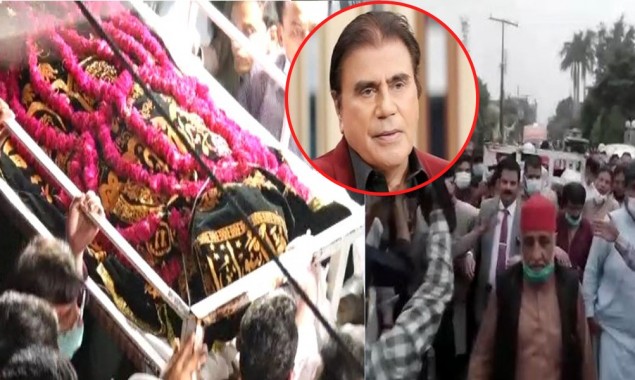 Renowned host Tariq Aziz laid to rest in Lahore