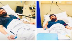 Yasir Nawaz donates plasma for COVID-19 patients