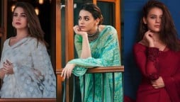 Zara Noor Abbas slays in her recent saree photo-shoot