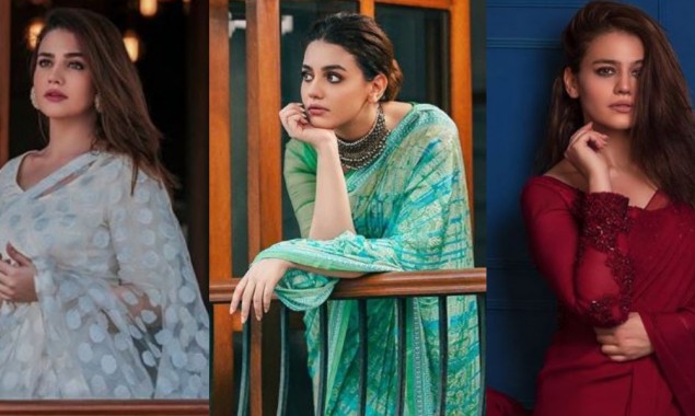 Zara Noor Abbas slays in her recent saree photo-shoot