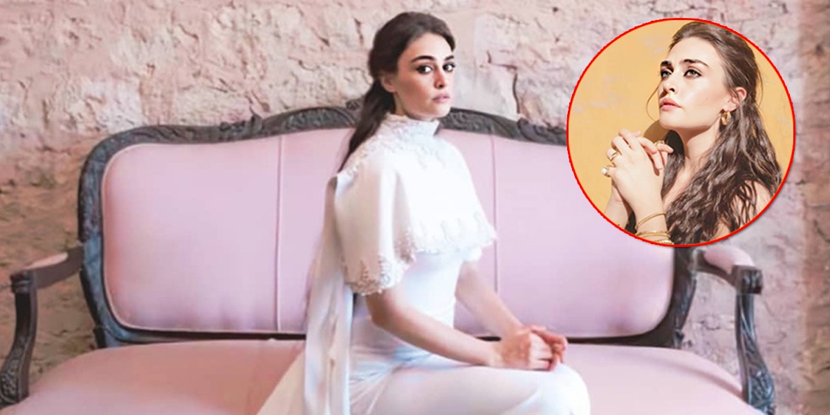 Esra Bilgiç's photo-shoot for Pakistani magazine