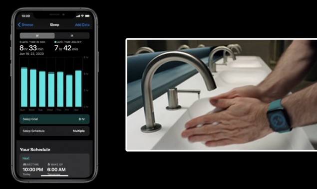 Apple watch now ensures you are washing hand for 20 seconds