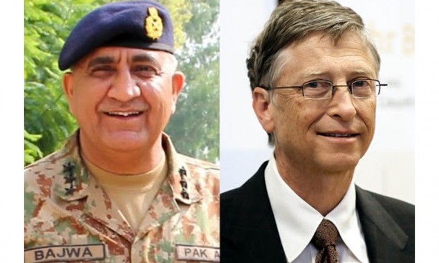 COAS, Bill Gates discuss polio eradication drive in Pakistan