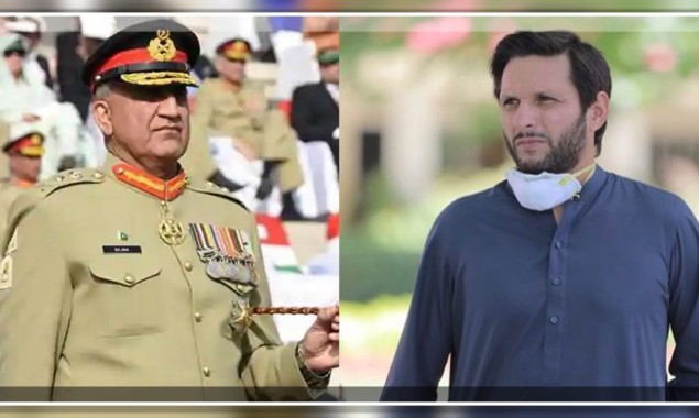 COAS prays for Afridi's speedy recovery from coronavirus