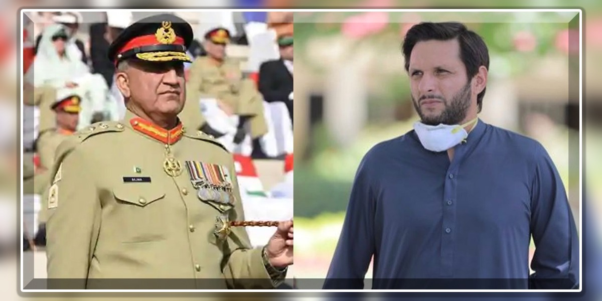 COAS prays for Afridi's speedy recovery from coronavirus