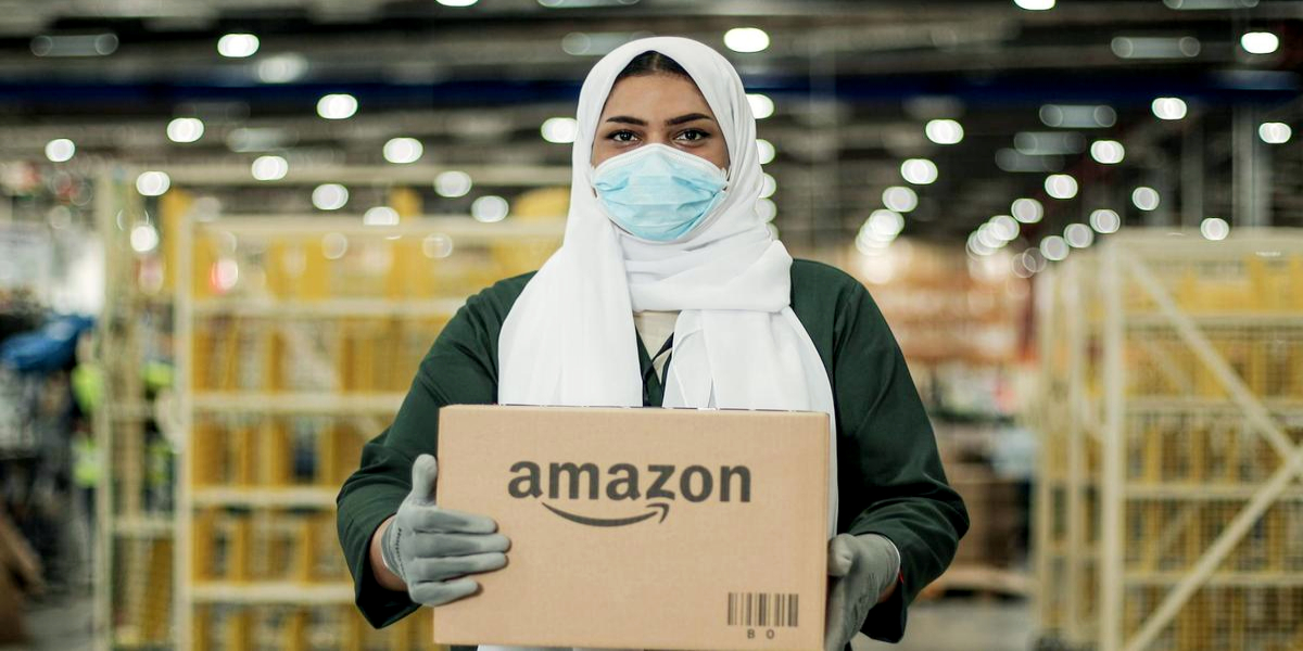 Amazon front-line workers coronavirus