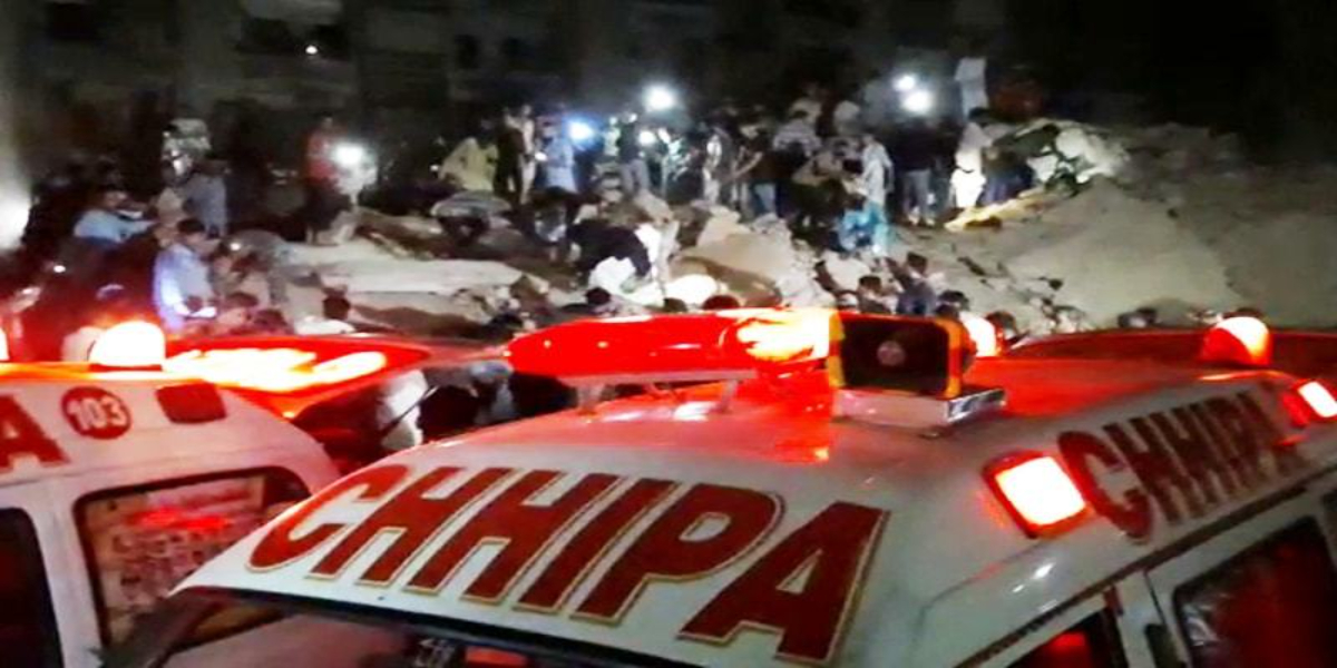 building collapsed