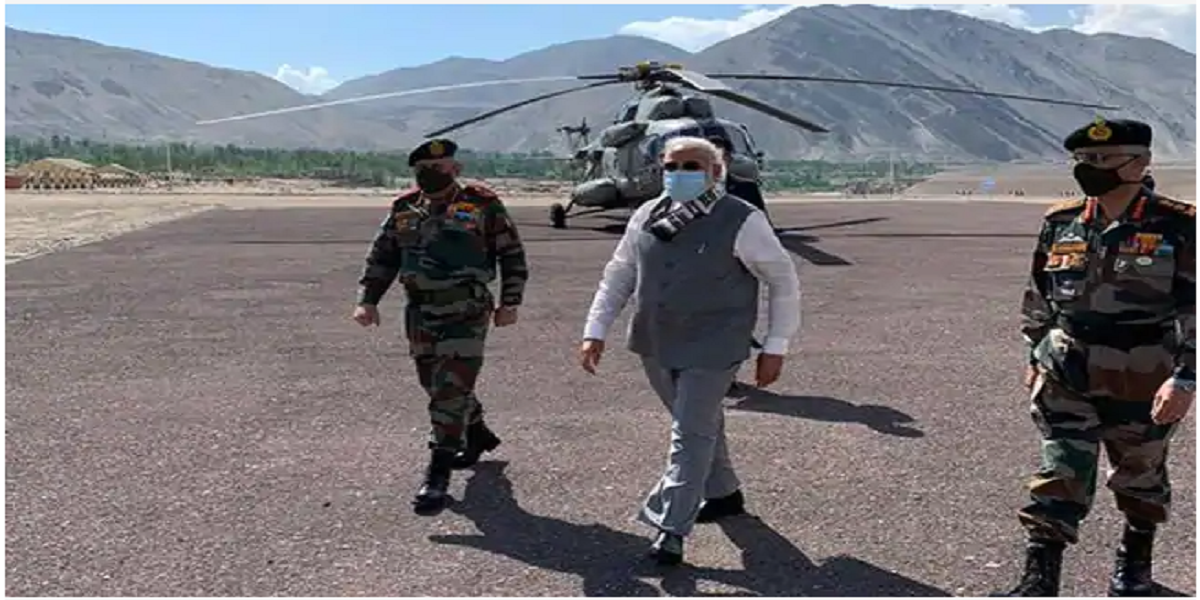 India-China clash: PM Modi visits Ladakh to meet troops