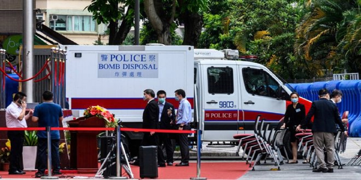 Hong Kong security law: China opens security office in Hong Kong