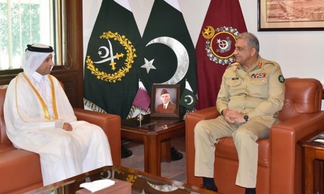 COAS General Qamar Javed Bajwa calls on Qatari Ambassador