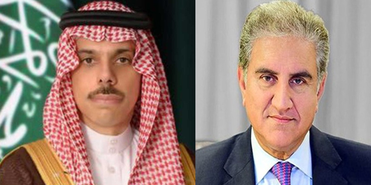 Saudi Foreign Minister's letter to Shah Mehmood Qureshi, prayers for recovery