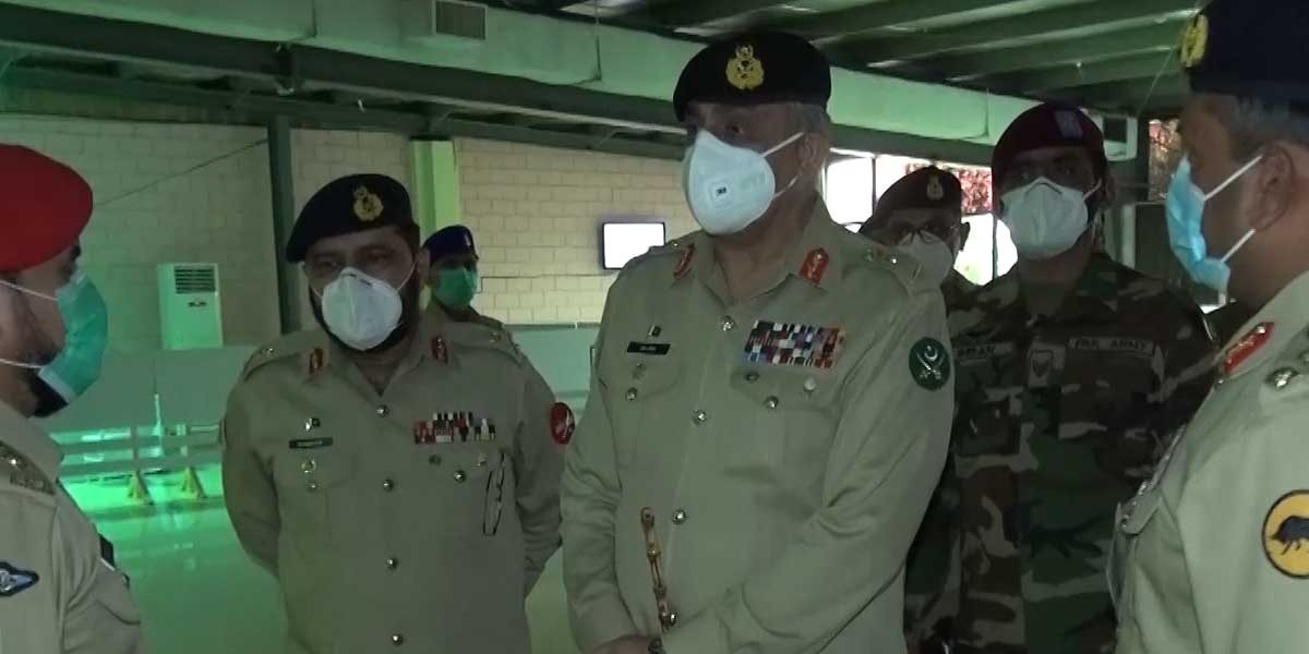 COAS visits Corps Headquarters Karachi, ISPR