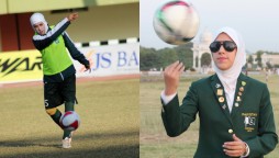 Pakistani Female Footballer Abiha Haider Among 30 Most Powerful Muslim Women In Sports