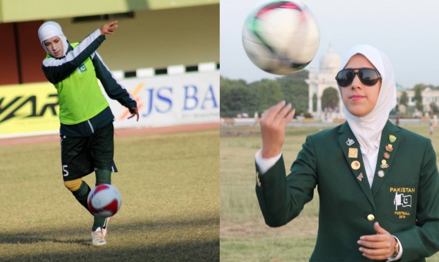 Pakistani Female Footballer Abiha Haider Among 30 Most Powerful Muslim Women In Sports