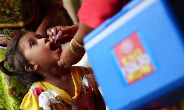 Anti-polio drive targeting over 34m children launched countrywide