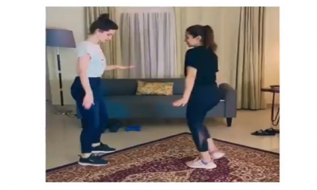 Ayesha Omer Shares Dance Video On Oh Na Na Nah song
