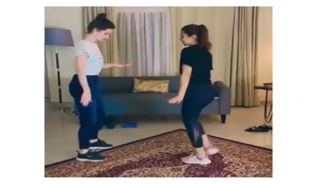 Ayesha Omer Shares dance Video On “Oh Na Na Nah” Song