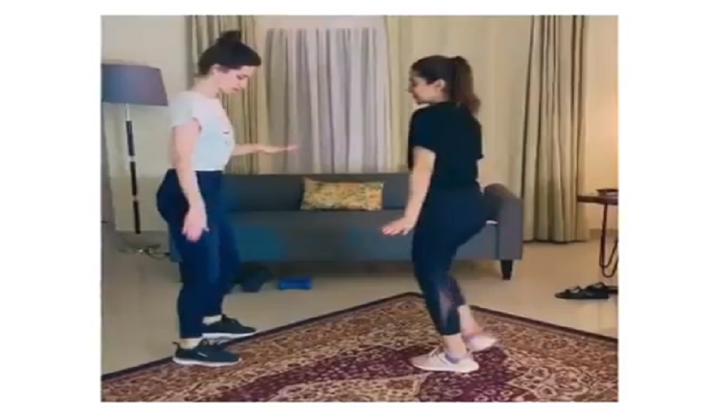 Ayesha Omer Shares Dance Video On Oh Na Na Nah song