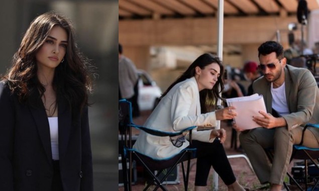 Esra Bilgiç shares BTS snaps from the sets of ‘Ramo’