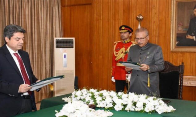 Farogh Naseem takes oath as federal law minister for the third time