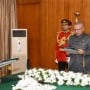 Farogh Naseem takes oath as federal law minister for the third time
