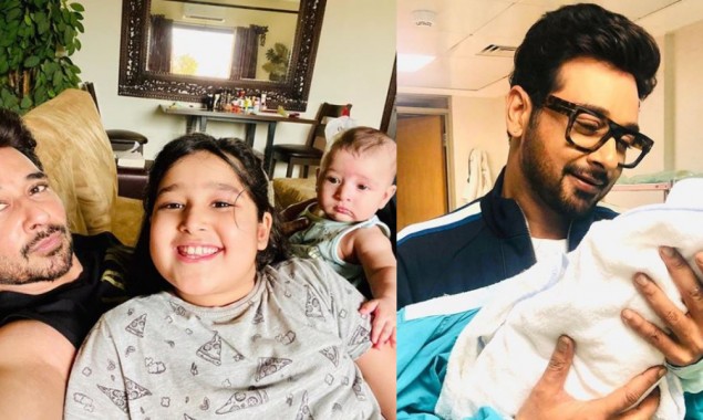 Faysal Qureshi playing with his new born is the cutest thing you will see today
