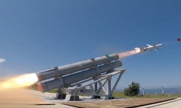 Turkey successfully tests first naval missile