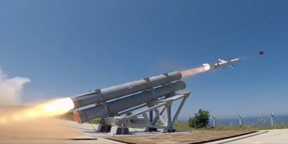 Turkey successfully tests first naval missile