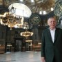 President Erdogan visited Hagia Sophia after its reconversion to mosque