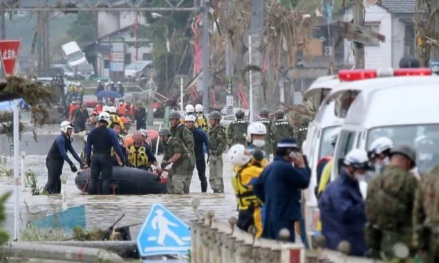 Japan rain flooding kills around 35 people, dozens missing