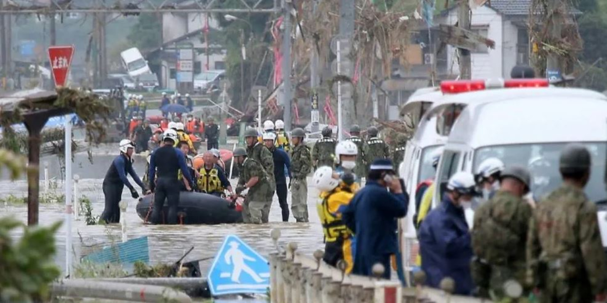 Japan flooding