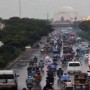 Traffic update: First spell of Monsoon rains caused severe traffic jam in Karachi