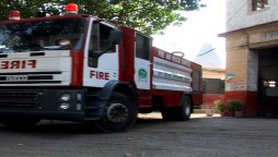 Fire erupts at garment factory in Korangi Area