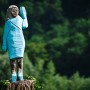 U.S First Lady Melania Trump’s sculpture set on fire in Slovenia
