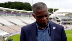 Cricket Legend Michael Holding breaks down in tears while discussing racism