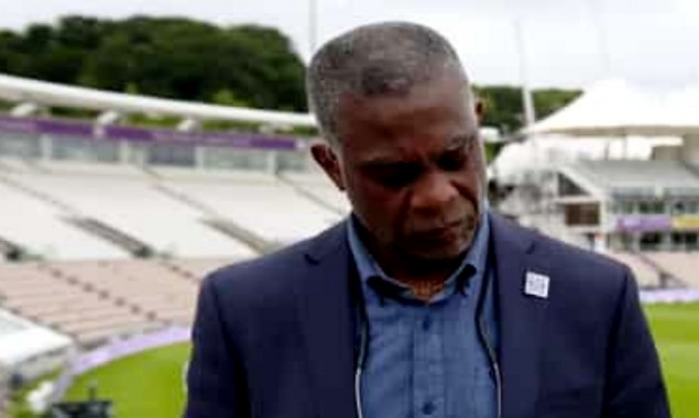 Cricket Legend Michael Holding breaks down in tears while discussing racism