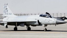 PAF’s  JF-17 Thunder wows audience with combat skills at VAT 2020