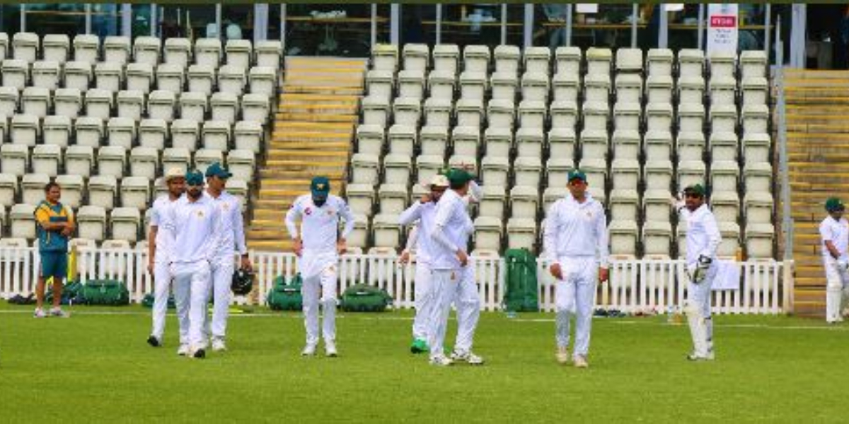 Babar Azam Pak practice match in England