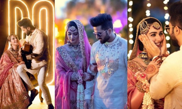 Sarah Khan shares wedding pictures, thanked fans for love & prayers