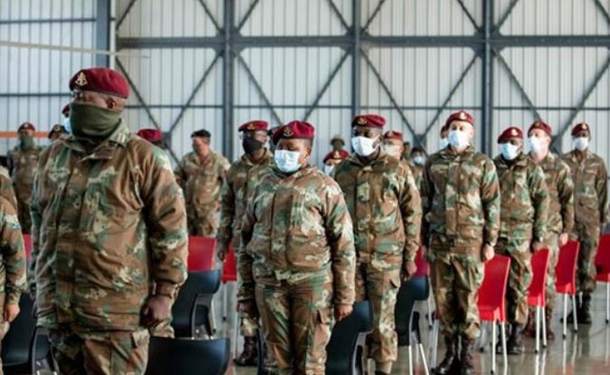 South Africa military