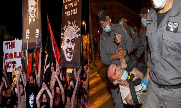 Protests erupt in Israel against Netanyahu, demand resignation