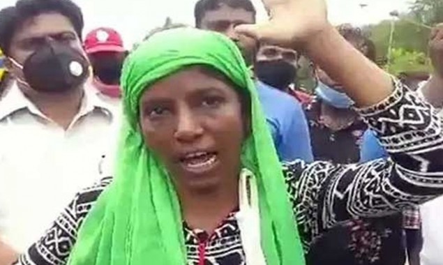 PhD vegetable seller protests in English, video goes viral