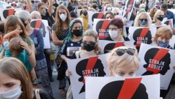 Protests erupt in Poland over govt's plan to quit int'l domestic violence treaty