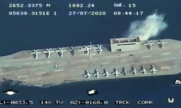 Iran shot down “dummy American aircraft” during a military exercise