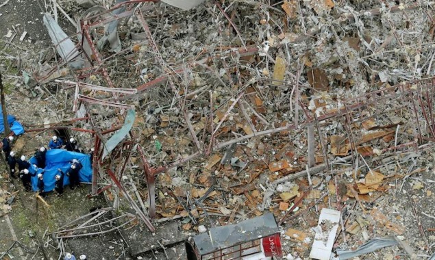 Explosion in Japanese restaurant kills 1, injuring 17